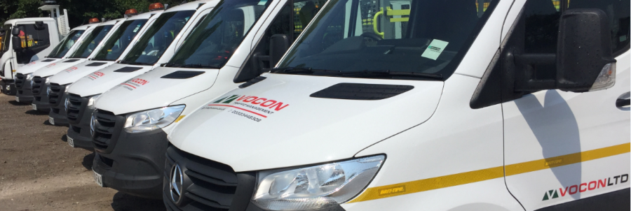 VOCON Energy vans on site