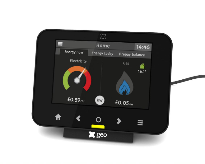 Smart meter display
